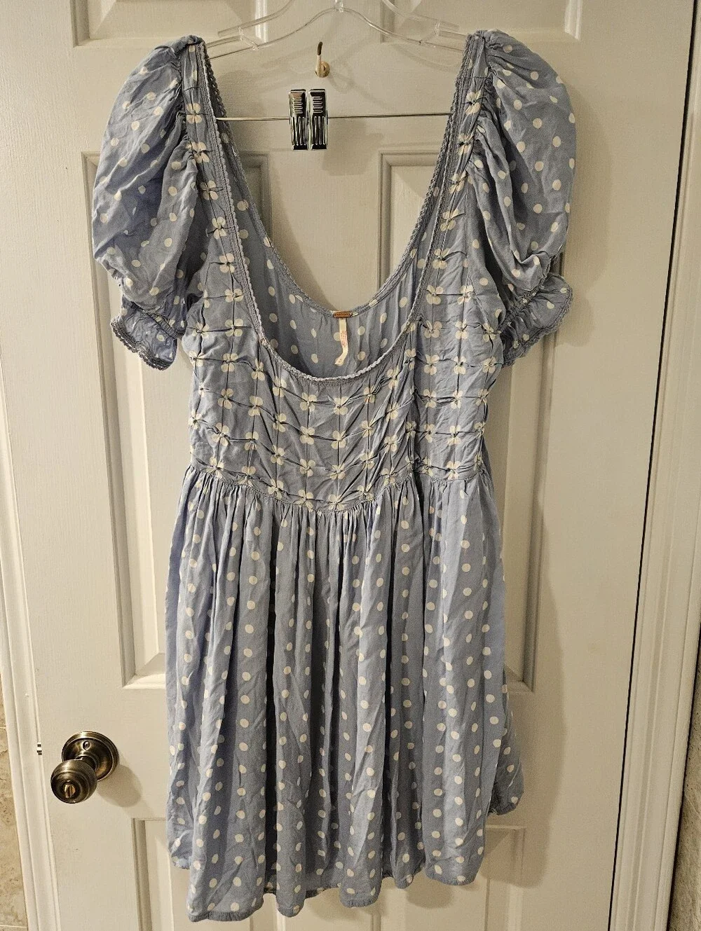 Free People Daisy Dots Mini Dress